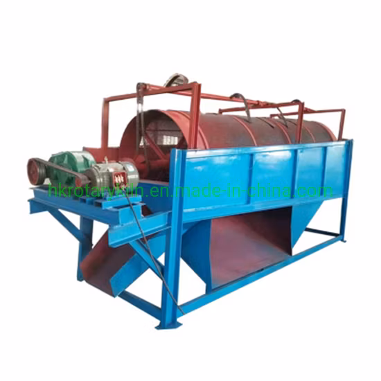 50-800tph Trommel Screen Drum Limestone Seiving Machine Rotary Drum Filter