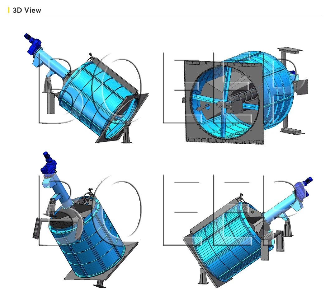 Solid Liquid Separation Equipment Rotary Drum Filter Screen Manufacturers