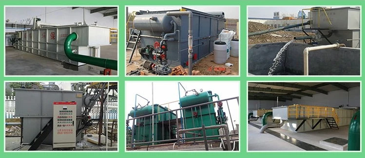 Chemical Dosing Dissolved Air Flotation Machine for Palm Oil Food Wastewater Treatment