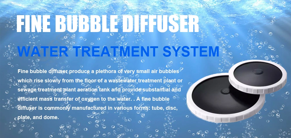 Fine Bubble Air Aeration EPDM Hot Sell Bubble Disk Diffuser for Water Treatment