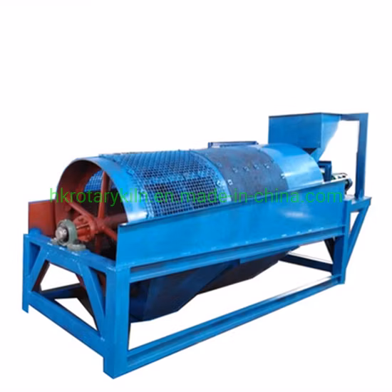 50-800tph Trommel Screen Drum Limestone Seiving Machine Rotary Drum Filter